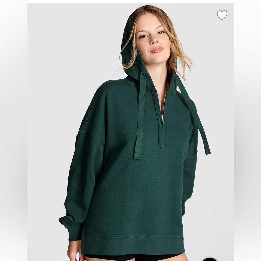 VS Green Hoodie and Sweatpants Set - Sweatshirt size M and Pants size L